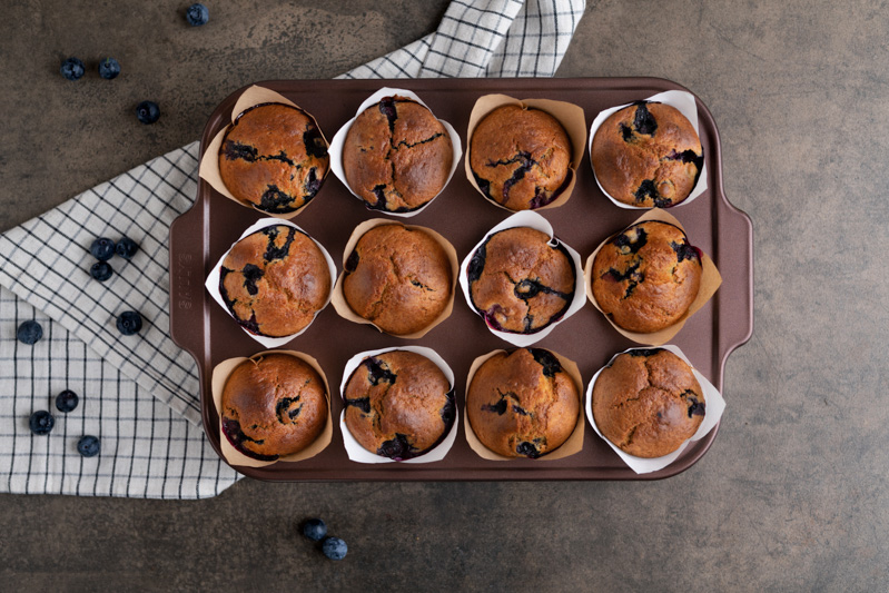 blaubeermuffinssaftigeblueberrymuffins SallysBlog