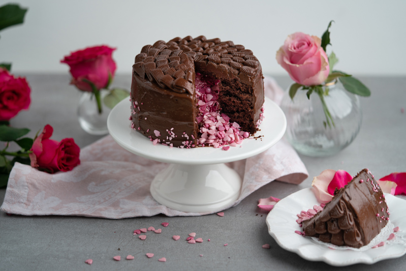 nougat-mini-torte-valentinstag-torte-fur-zwei | Sallys-Blog