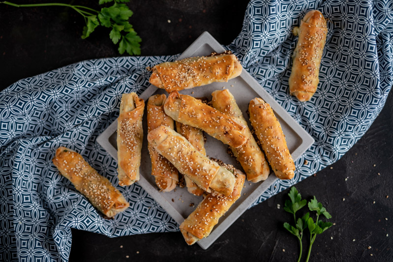 Börek mit Käsefüllung